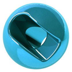 Tungstenperler FFGene Tungsten Anodized Slotted Beads