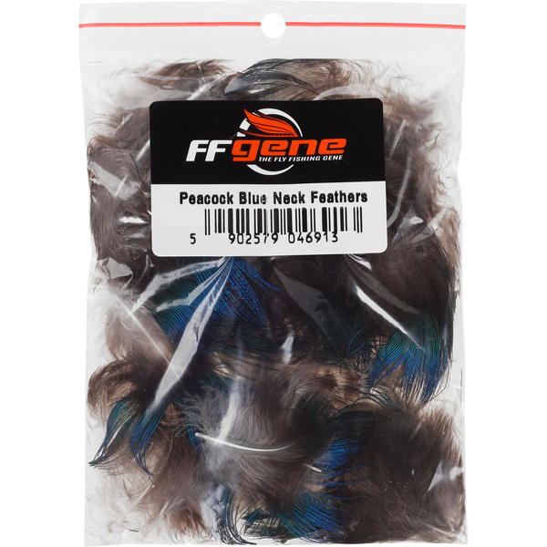 FFGene halsfjädrar från påfågel – Blue