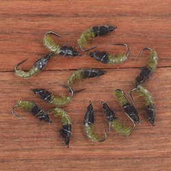 Dk. Green Hydropsyche Nymph