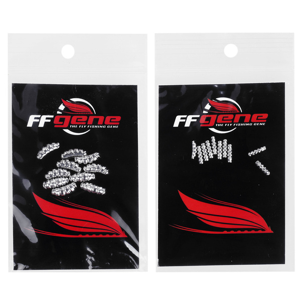 FFGene Shrimps: Tungsten Silver (10)