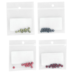 Eloxované wolframové korálky s drážkou FFGene