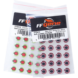 Fliegenaugen FFGene Soft Jurassic 3-D