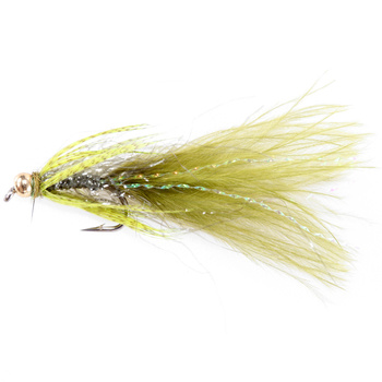 Damsel Galden Bead Olive with Krystal Flash