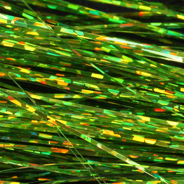 Syntetfibrer för flugbindning Hedron Holographic Flashabou