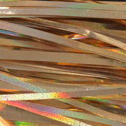 Műlégykötő műszálak Hedron Holographic Flashabou Magnum