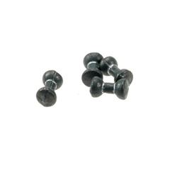 Oči na mušky Wapsi Dumbbell Eyes Plain