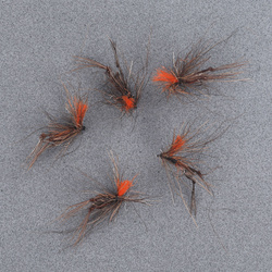 Parachute Hair Orange indicator Caddis