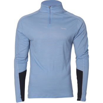 Футболка Taimen Tumnin с длинным рукавом из шерсти мериноса — Ocean Blue