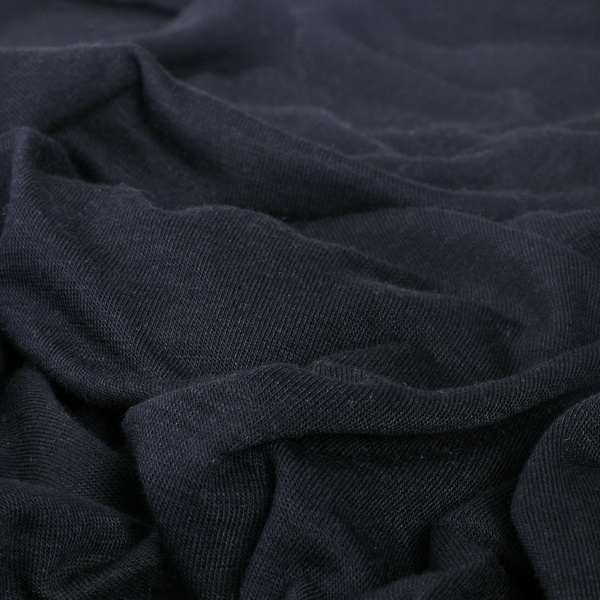 Taimen Uur kokvilnas un merino vilnas maisījuma T-krekls ar īsām piedurknēm – Deep Black