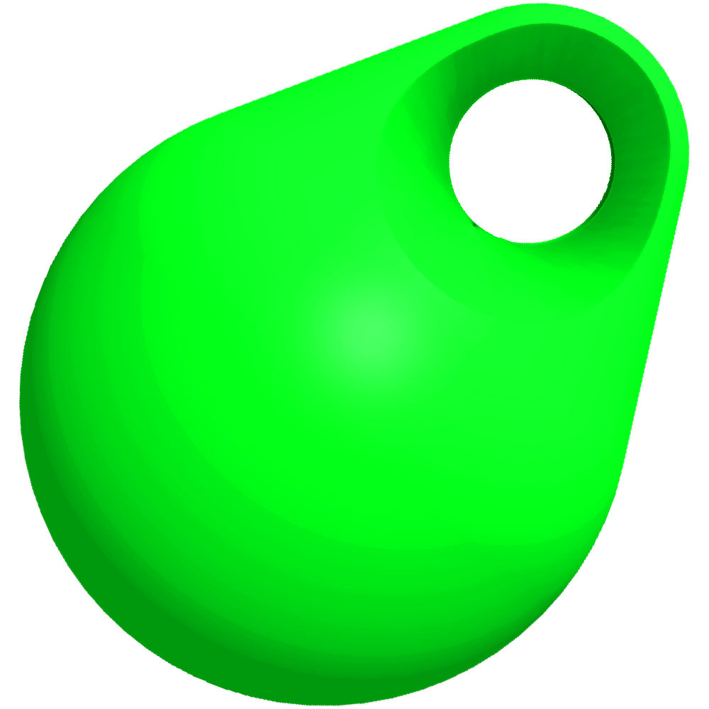 Fluo Green - 3.3 mm