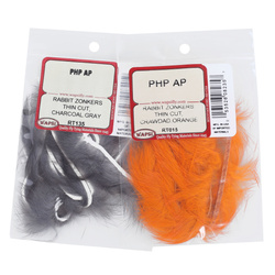 Úzký zonkerový pásek z králičí kůže se srstí Wapsi Thin Cut