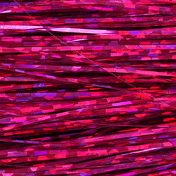 Syntetiske fibre til fluebinding Hedron Holographic Flashabou