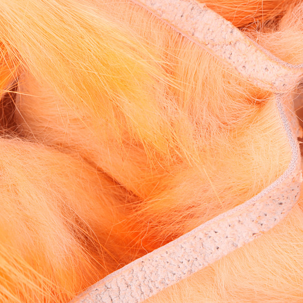 Hareline příčně řezané pásky z králičí kůže se srstí Rabbit Flesh Two Tone