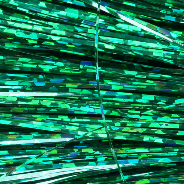 Syntetiske fibre til fluebinding Hedron Holographic Flashabou