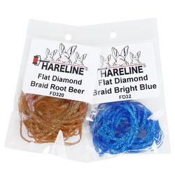Hareline Flat Diamond Braid