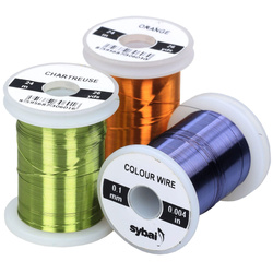 Värillinen ribbauslanka Sybai Colour Wire 0.1 mm