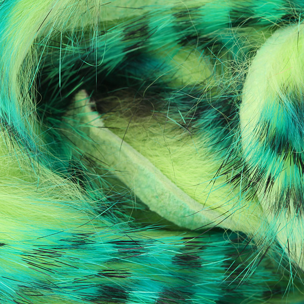 Зонкерные полоски из кроличьей шкурки Hareline Tiger Barred