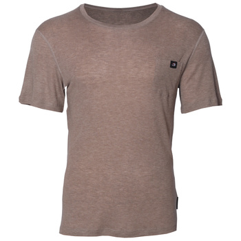 Taimen Zeya Fresh Merino メリノ混紡半袖Tシャツ - Desert Tan