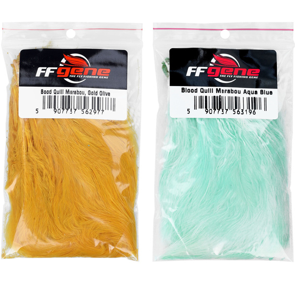 FFGene Φτερά μαραμπού Blood Quill (10-12 cm)