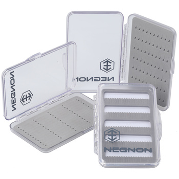 Krabička na mušky Negnon Clear Slim Clear Slim – střední