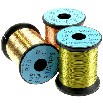 Zachte metalen ribbendraad Uni Soft Wire SM 0.2 mm