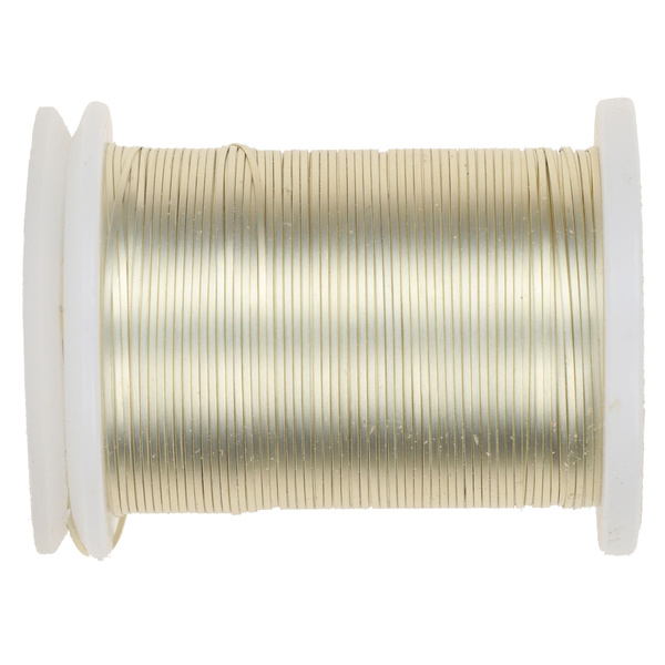 Litteä värillinen ribbauslanka Sybai Flat Colour Wire Large