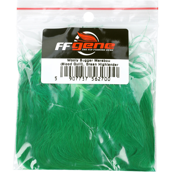 FFGene Wooly Bugger-maraboe (Blood Quill) (7-10 cm cm)