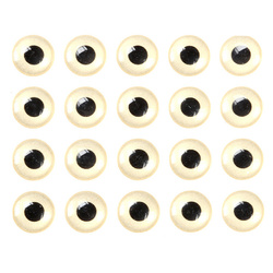 Perhonsidontasilmät Sybai 3D Epoxy Eyes