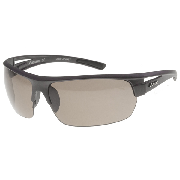 Polbrille Aqua Flash - Dk. Grey Matt