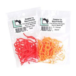 Hareline Casters Squirmito The Original Squiggly Worm Material