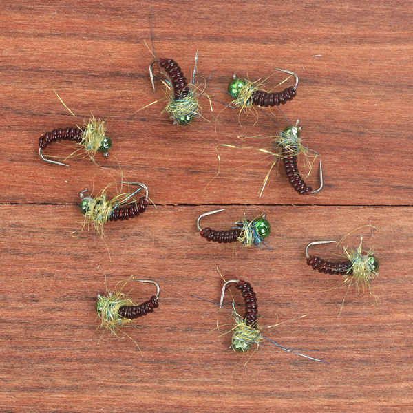 Green T.B. Vinyl Rib Nymph