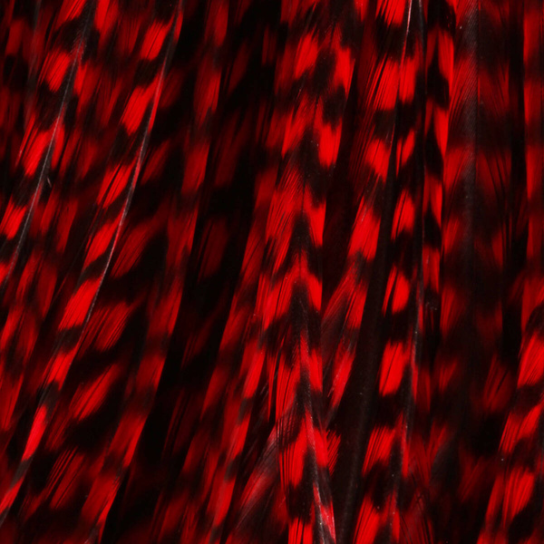 Hareline Half Grizzly Saddles