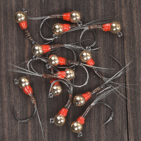 T.B. Quill Body Orange Throax Jig