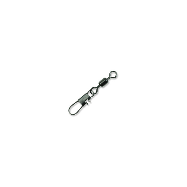 Taimen Crane Swivels w/interlock Snap Black Nickel (10)