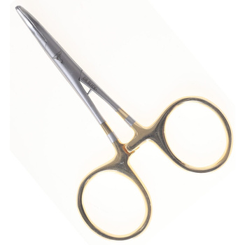 Изогнутый рыболовный зажим Dr Slick, золотистый, 4″