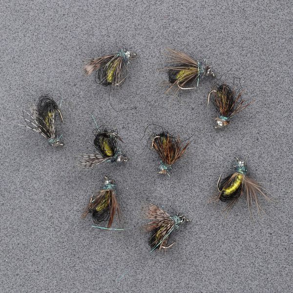 T.B Emerging Peacock Caddis