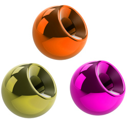 FFGene standarta volframa lodītes metāliskā krāsā
