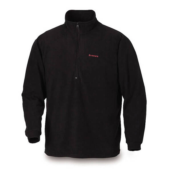 Simms Waderwick Fleece Top Black