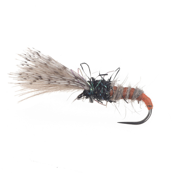 Orange Tag Red Ribbed Hare Emerger