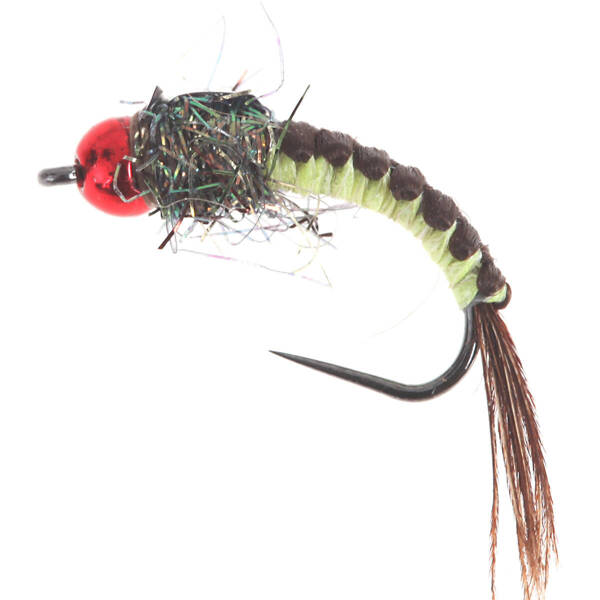 Woven Brown Lt Green Nymph