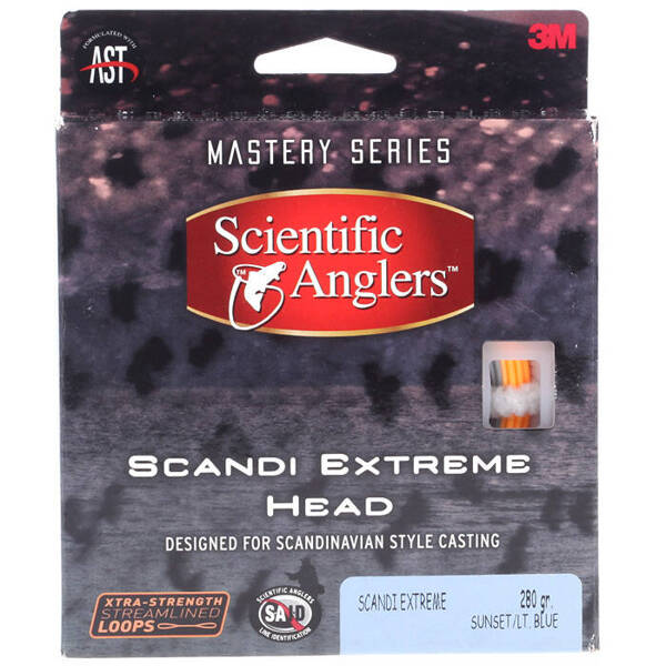 Scientific Anglers Scandi Extreme Head. Orange/Lt.Blue