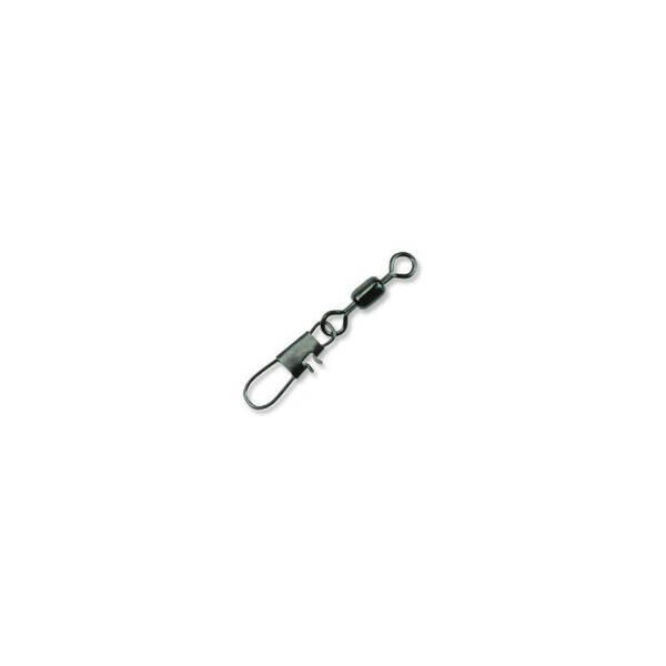 Taimen Crane Swivels w/interlock Snap Black Nickel (10)