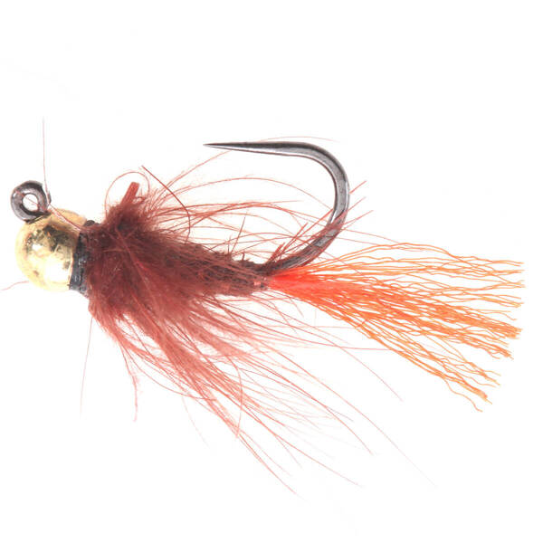 Brown Red CDC Caddis Jig