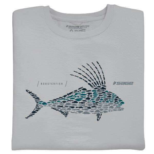 Sage Roosterflies Tee