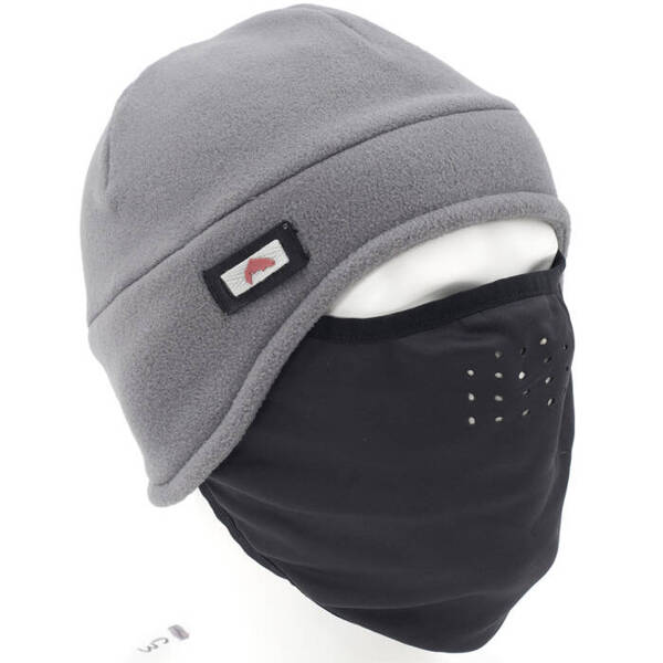 Simms Face Mask Beanie Grey