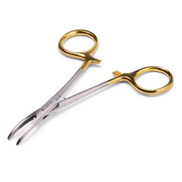 Greys Forceps Curved 5.5 in.