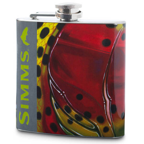 Simms Flask Brown Trout 6 oz. (2)