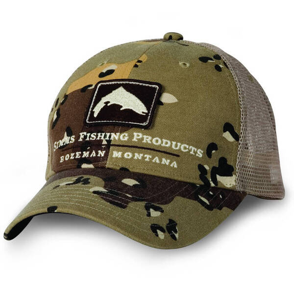 Simms Trout Trucker Cap Simms Camo