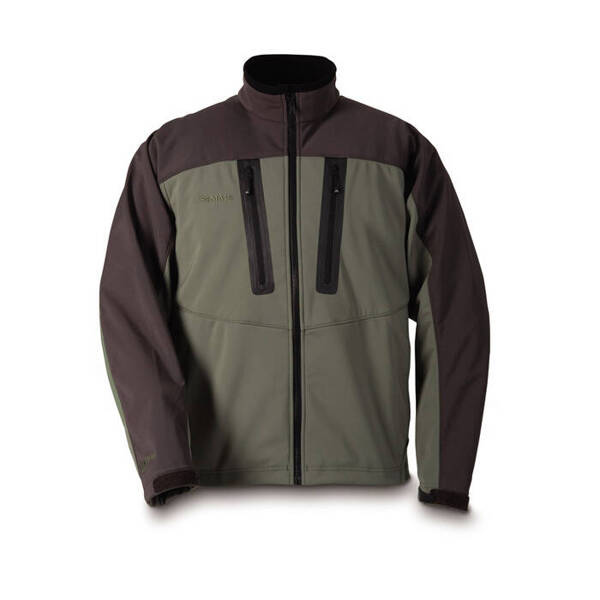 Simms Windstopper Softshell Jacket Coal/Green