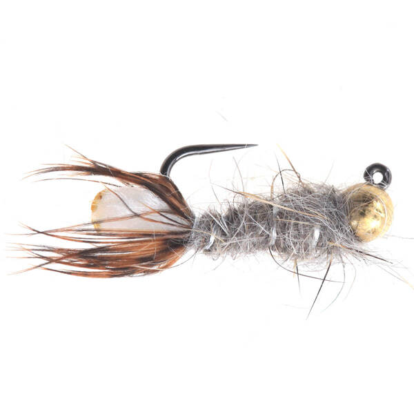 Peeping Caddis Jig White